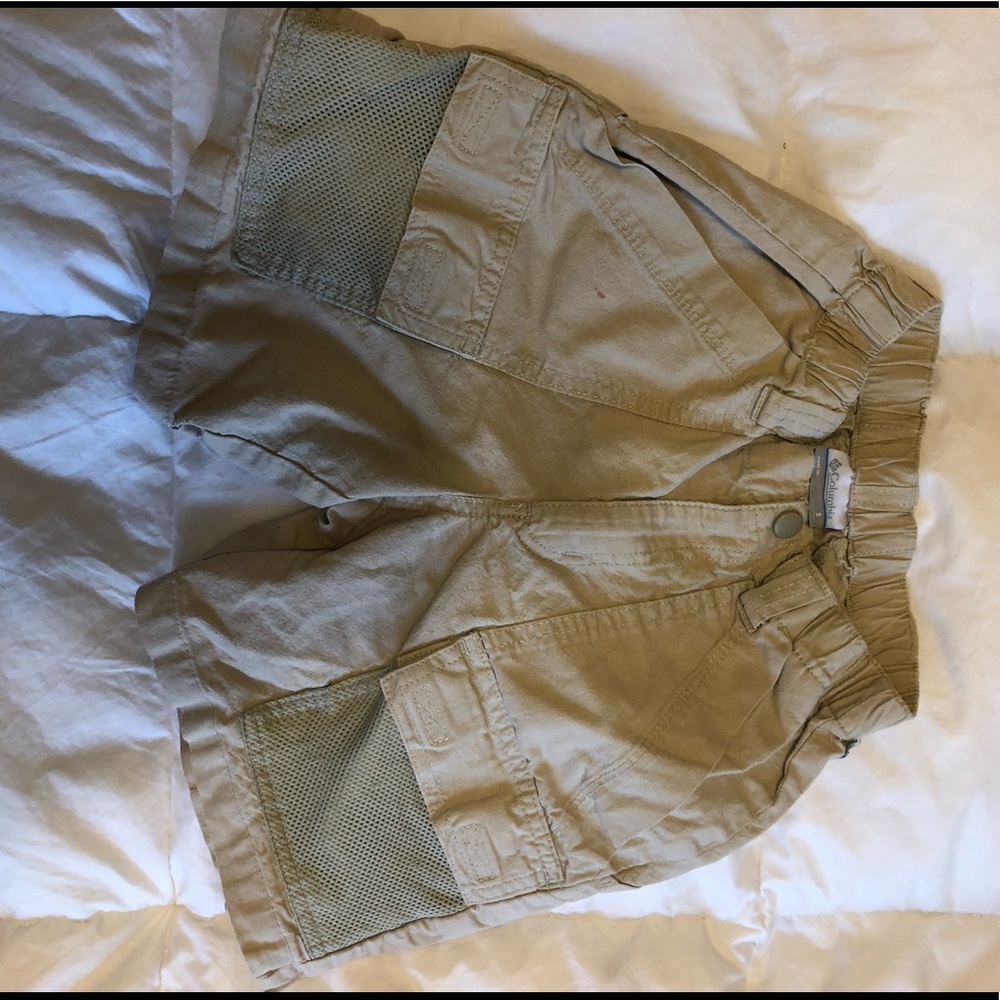 Tan Columbia shorts